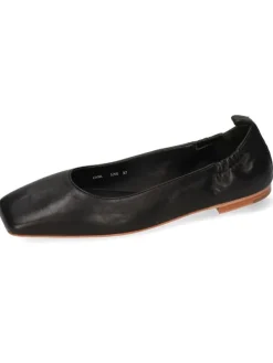 Leder-Ballerinas "Livia 3" in Schwarz