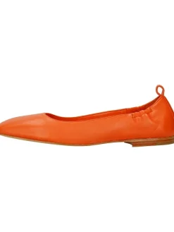 Leder-Ballerinas "Livia 3" in Orange