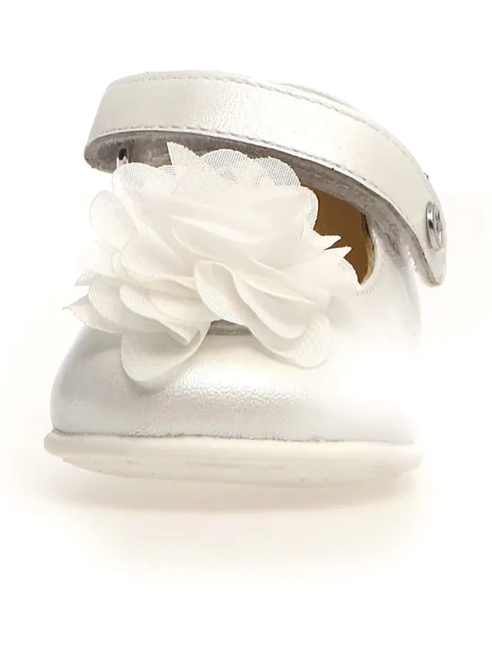 Leder-Ballerinas "Pennily" in Weiß