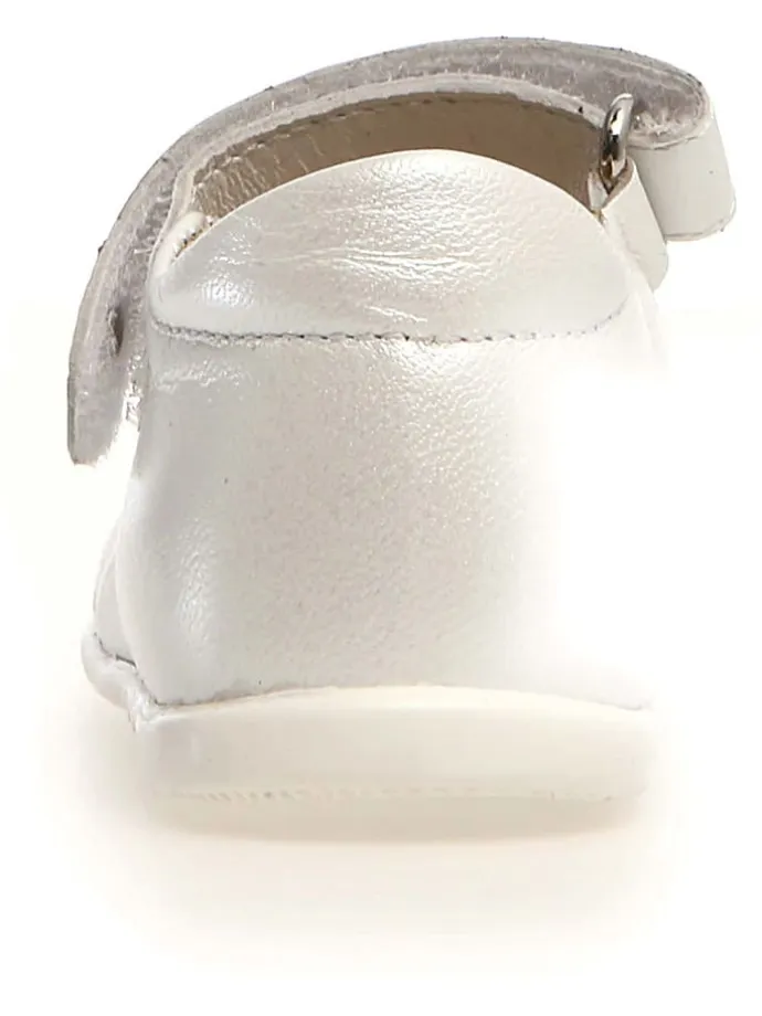 Leder-Ballerinas "Pennily" in Weiß