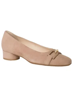 Leder-Ballerinas "Roma" in Beige