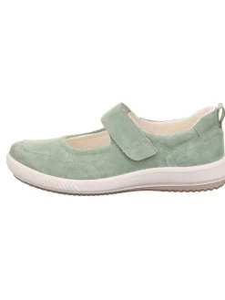 Leder-Ballerinas "Tanaro 5.0" in Grün