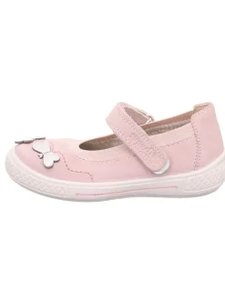 Leder-Ballerinas "Tensy" in Rosa
