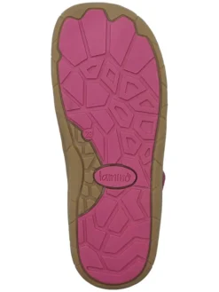 Leder-Barfuß-Ballerinas in Weiß