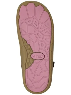 Leder-Barfuß-Boots in Braun