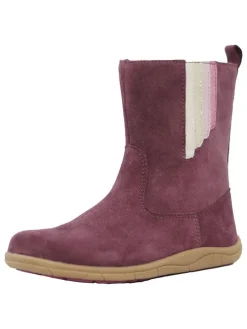 Leder-Barfuß-Boots in Pink