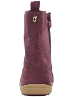 Leder-Barfuß-Boots in Pink