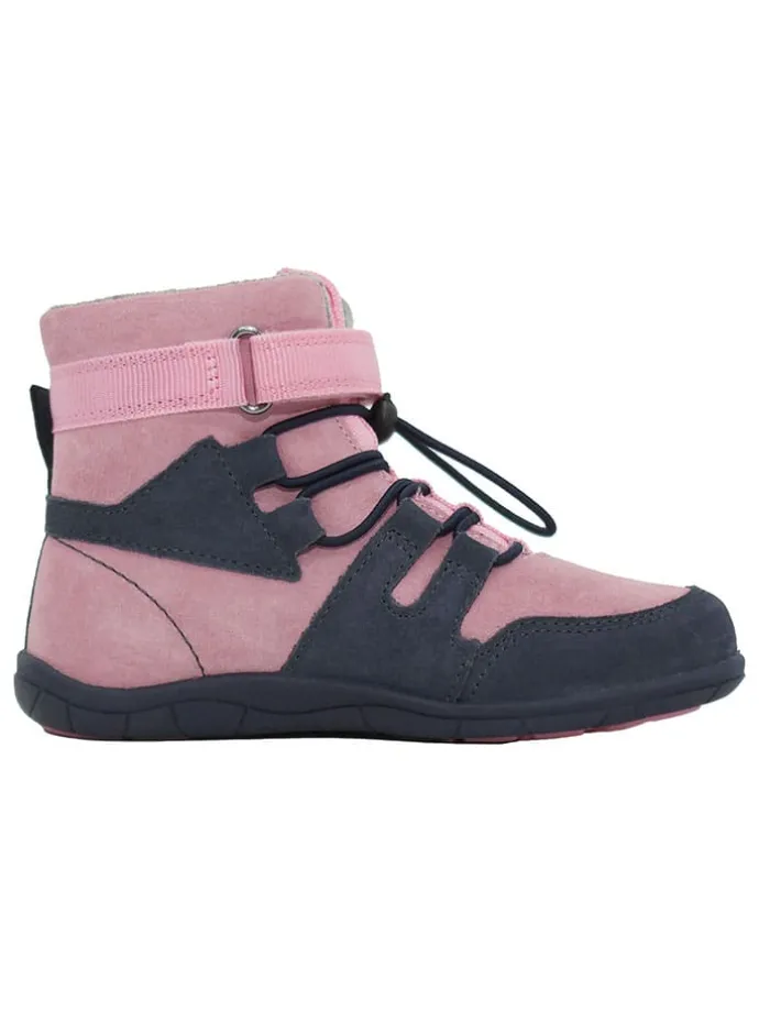 Leder-Barfuß-Boots in Rosa