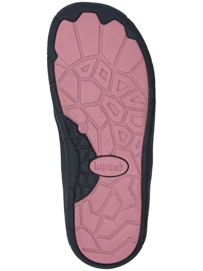 Leder-Barfuß-Boots in Rosa