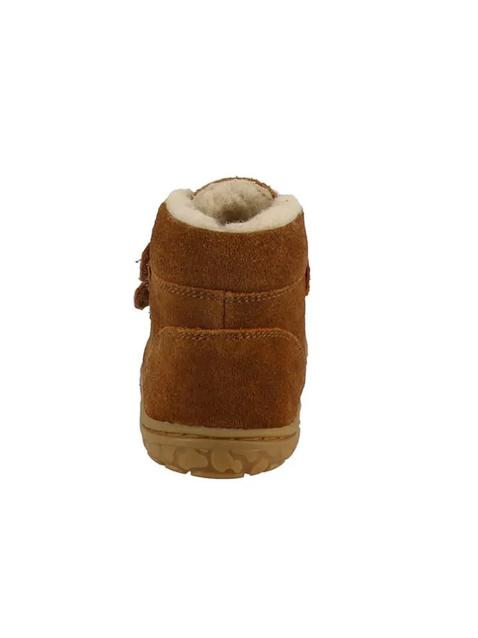 Leder-Barfußchuhe "Nimbi" in Braun