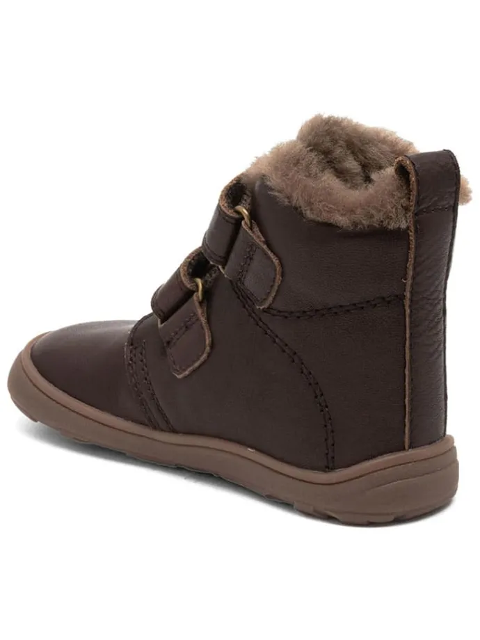 Leder-Barfußschuhe "Emil" in Braun