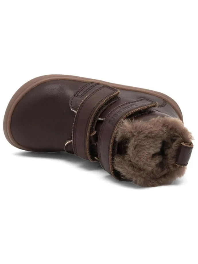 Leder-Barfußschuhe "Emil" in Braun