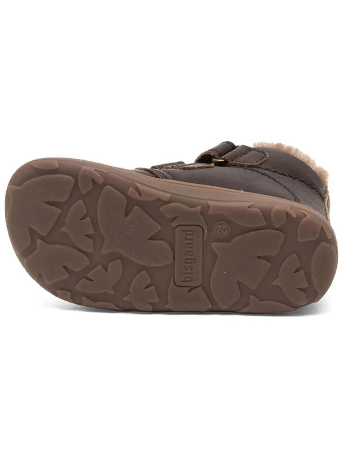 Leder-Barfußschuhe "Emil" in Braun