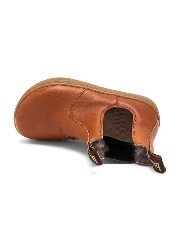 Leder-Barfußschuhe "Ene" in Hellbraun