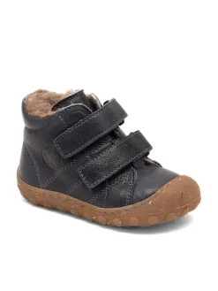 Leder-Barfußschuhe "Hale" in Dunkelblau