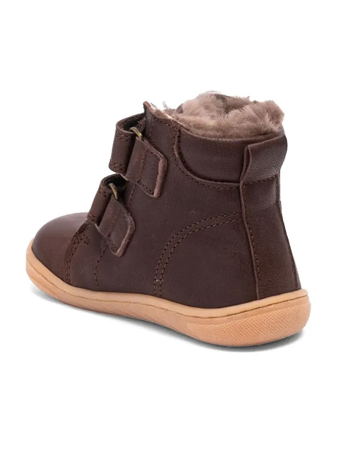 Leder-Barfußschuhe "Helmut" in Braun