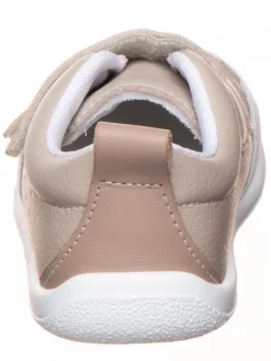 Leder-Barfußschuhe in Beige