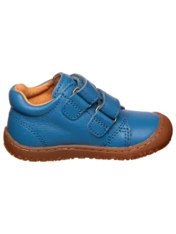 Leder-Barfußschuhe in Blau