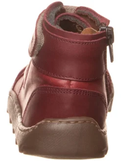 Leder-Barfußschuhe in Bordeaux