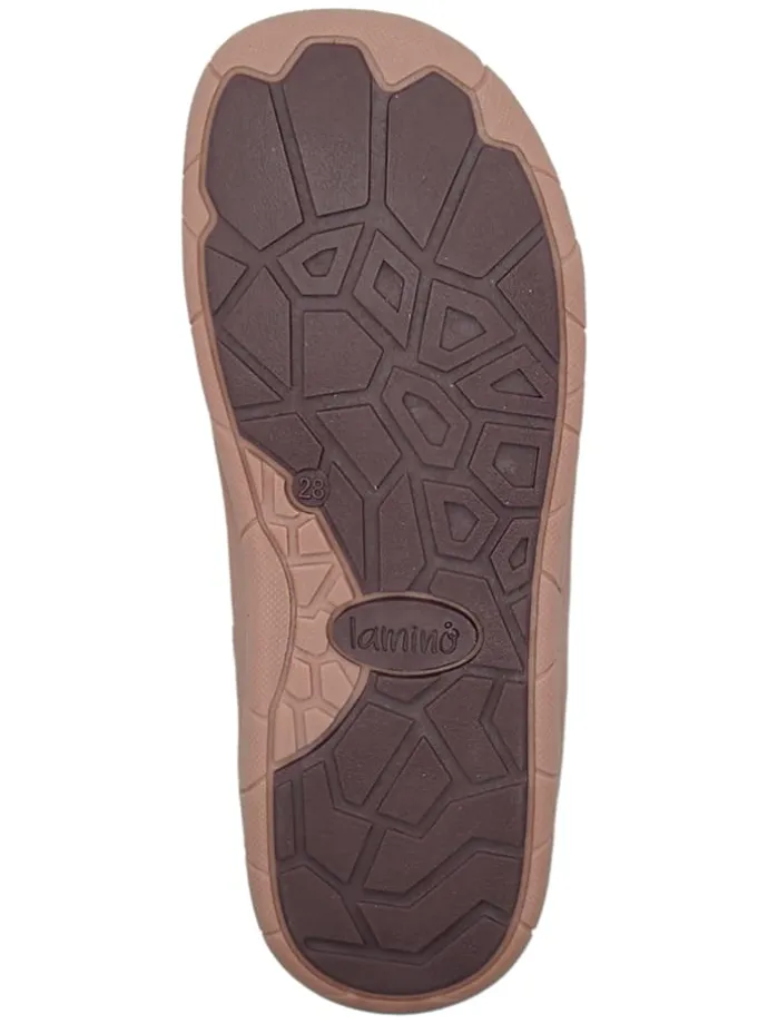 Leder-Barfußschuhe in Bordeaux