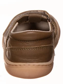 Leder-Barfußschuhe in Braun