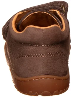 Leder-Barfußschuhe in Braun