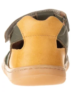 Leder-Barfußschuhe in Braun