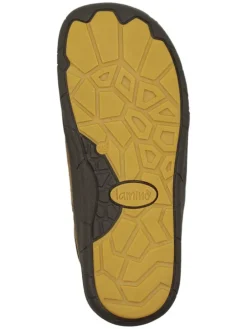 Leder-Barfußschuhe in Braun