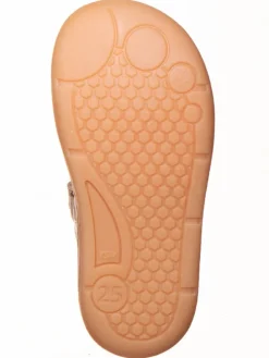 Leder-Barfußschuhe in Creme