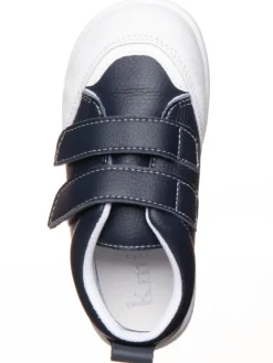 Leder-Barfußschuhe in Dunkelblau