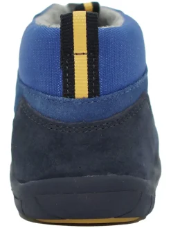 Leder-Barfußschuhe in Dunkelblau