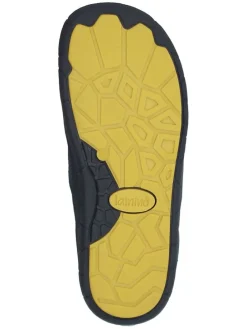 Leder-Barfußschuhe in Dunkelblau