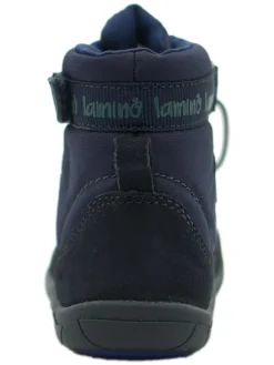 Leder-Barfußschuhe in Dunkelblau