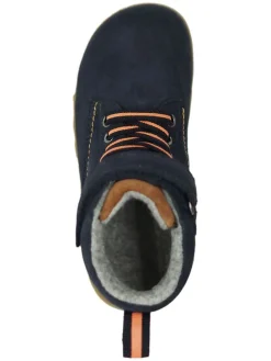 Leder-Barfußschuhe in Dunkelblau