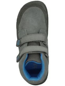 Leder-Barfußschuhe in Grau