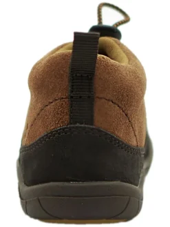 Leder-Barfußschuhe in Hellbraun