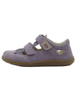 Leder-Barfußschuhe in Lila
