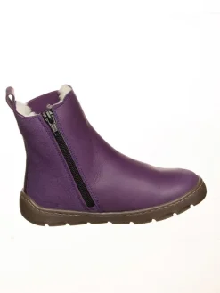 Leder-Barfußschuhe in Lila