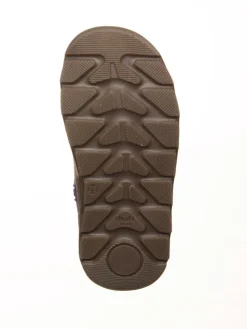 Leder-Barfußschuhe in Lila