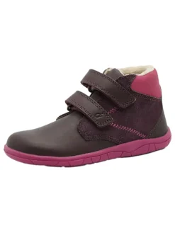 Leder-Barfußschuhe in Lila