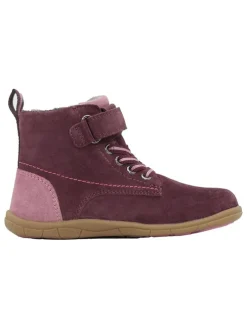 Leder-Barfußschuhe in Lila