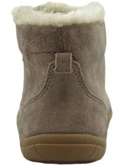 Leder-Barfußschuhe in Mauve