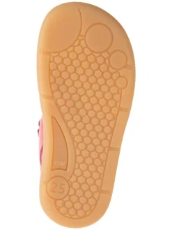 Leder-Barfußschuhe in Pink