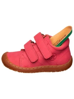 Leder-Barfußschuhe in Pink