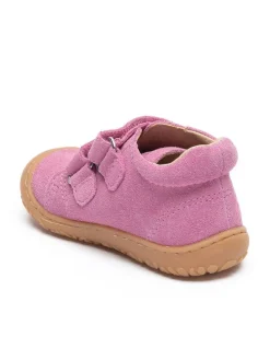 Leder-Barfußschuhe in Pink