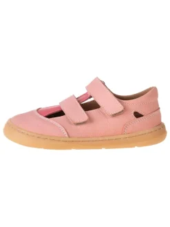 Leder-Barfußschuhe in Rosa