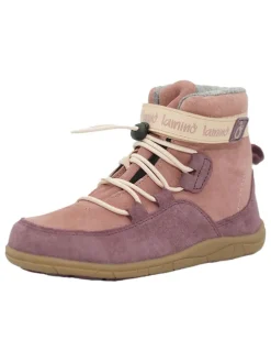 Leder-Barfußschuhe in Rosa