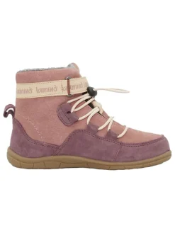 Leder-Barfußschuhe in Rosa