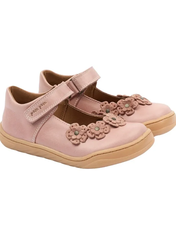 Leder-Barfußschuhe in Rosa