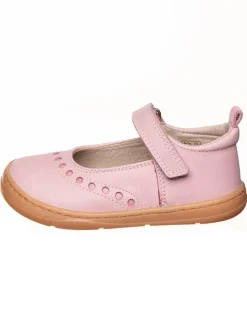 Leder-Barfußschuhe in Rosa